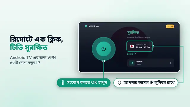 Android TV-এর জন্য VPNRice