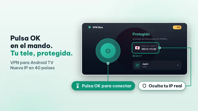 VPNRice para Android TV