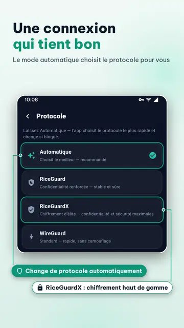 VPNRice pour iPhone & iPad