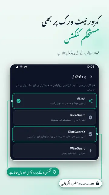 iPhone & iPad کے لیے VPNRice