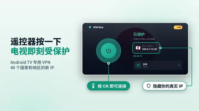 VPNRice Android TV 版